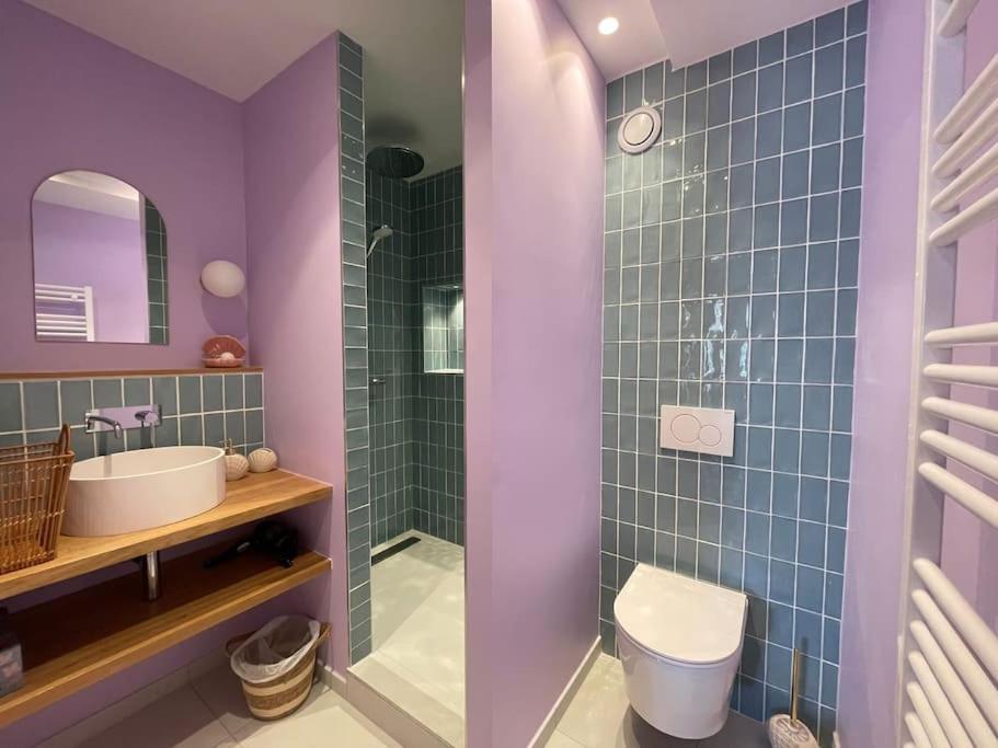 Appartement Aquaroom Rdc - Plage 50M - Rue Gratuite Saint-Malo Esterno foto
