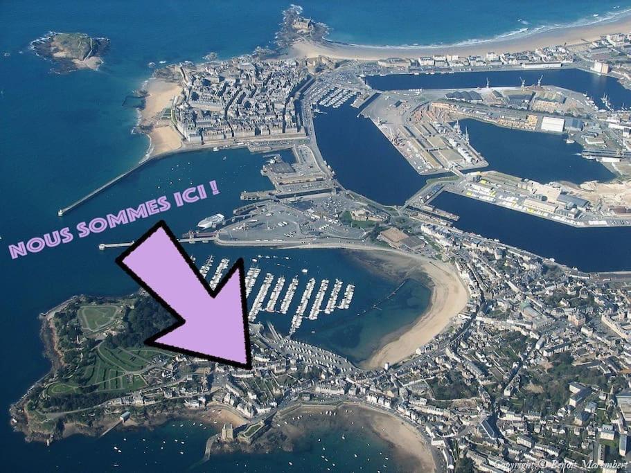 Appartement Aquaroom Rdc - Plage 50M - Rue Gratuite Saint-Malo Esterno foto
