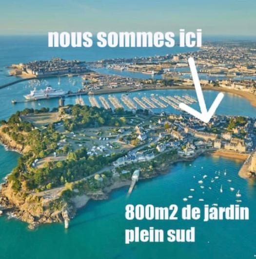 Appartement Aquaroom Rdc - Plage 50M - Rue Gratuite Saint-Malo Esterno foto