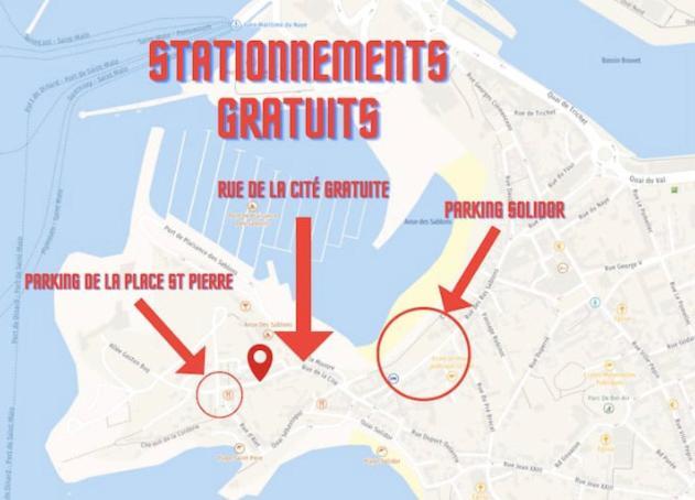 Appartement Aquaroom Rdc - Plage 50M - Rue Gratuite Saint-Malo Esterno foto